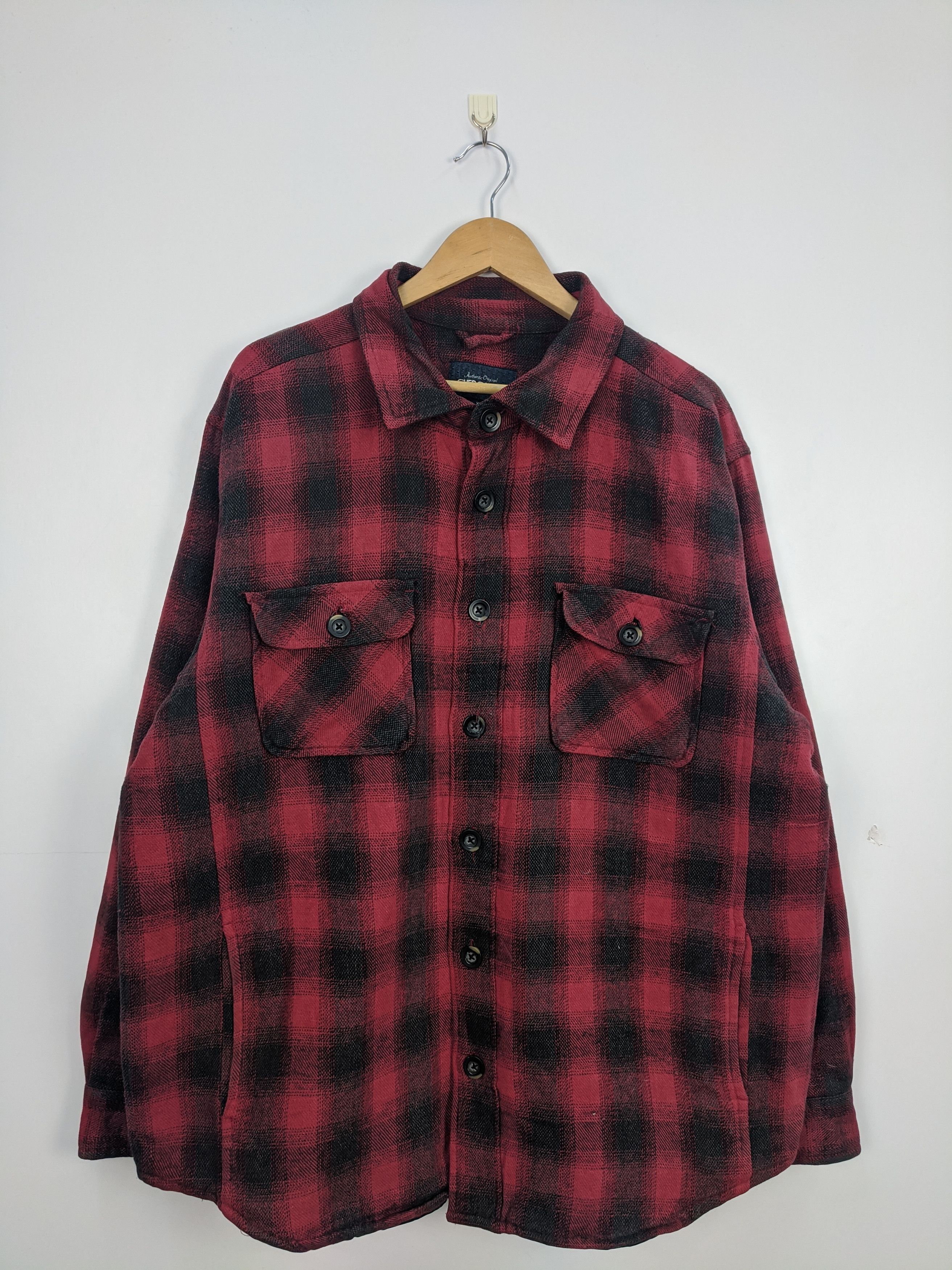 Vintage Cherokee Shadow Plaid J0321