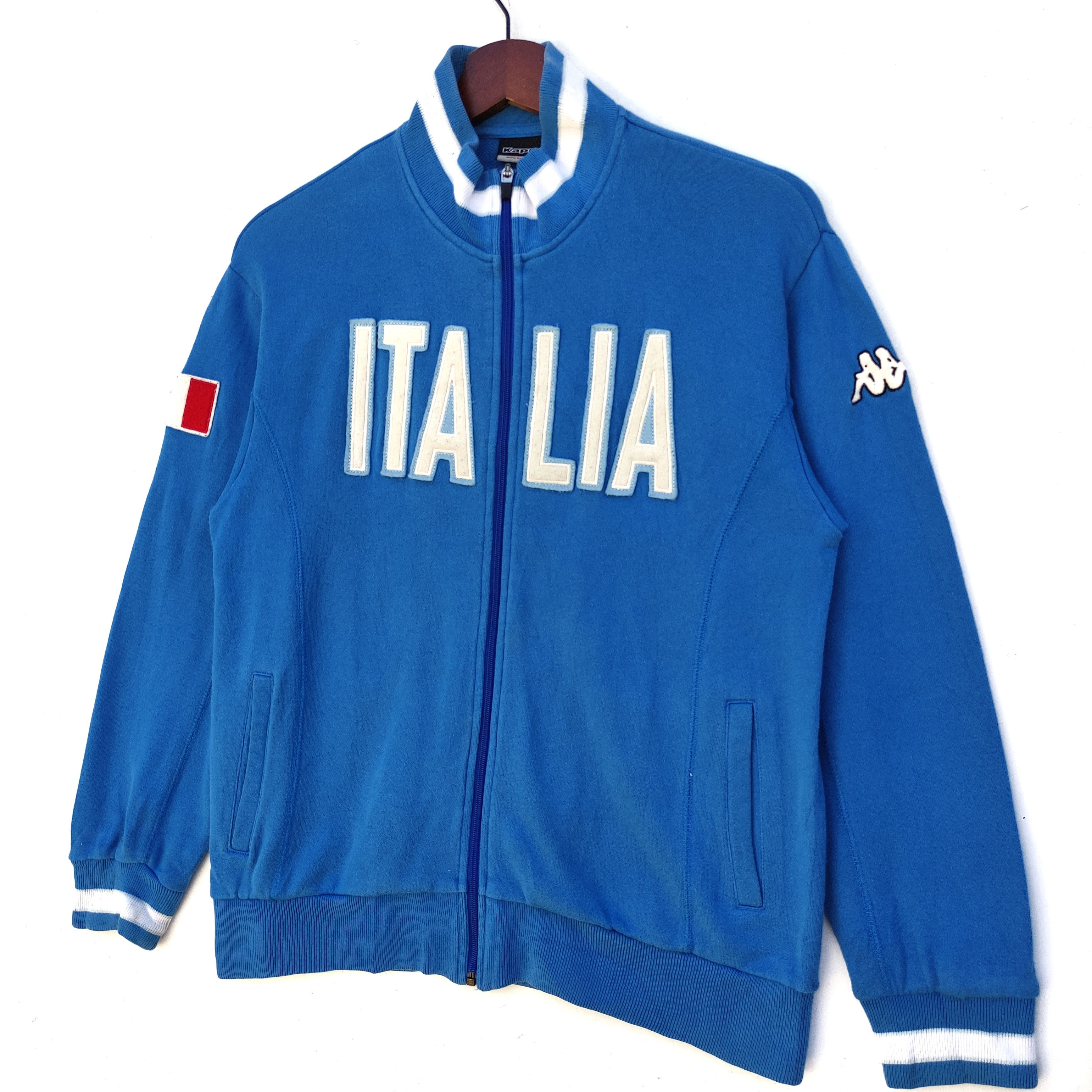 Vintage Vintage Kappa Italia Zipper Sweatshirt Size US M / EU 48-50 / 2 - 3 Thumbnail