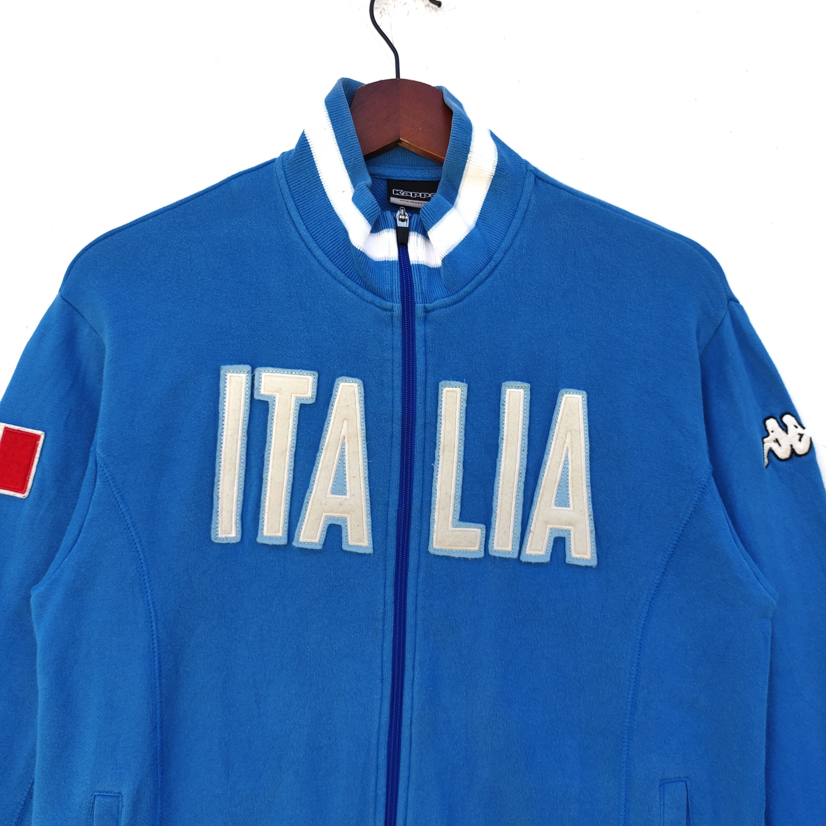 Vintage Vintage Kappa Italia Zipper Sweatshirt Size US M / EU 48-50 / 2 - 5 Thumbnail