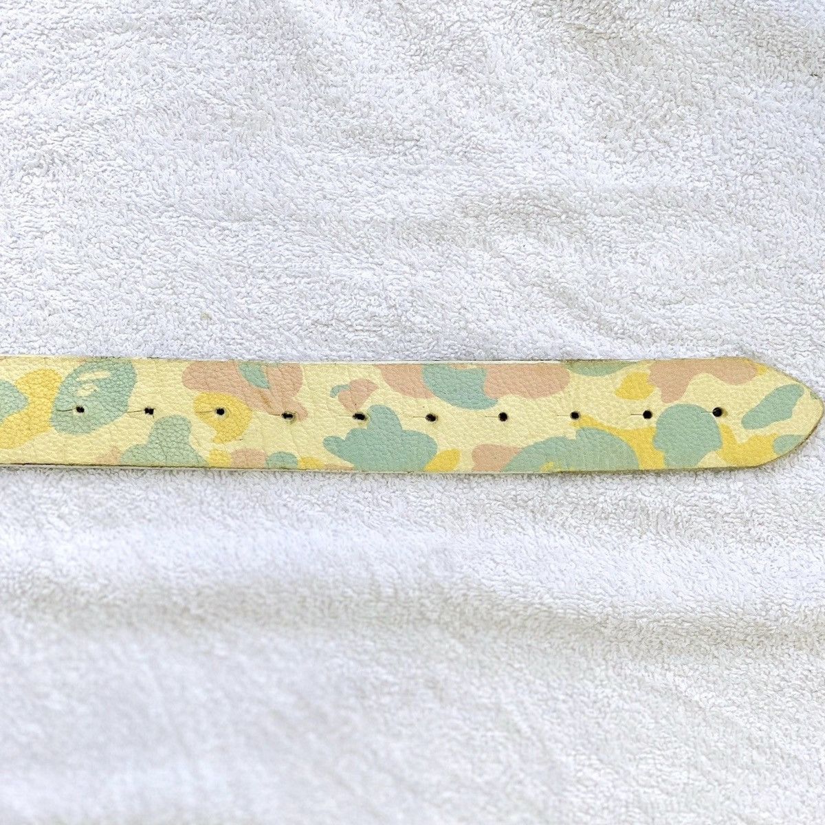 Bape RARE! Lil Wayne BAPE A Bathing Ape 2006 Cotton Candy Belt Size ONE SIZE - 10 Thumbnail