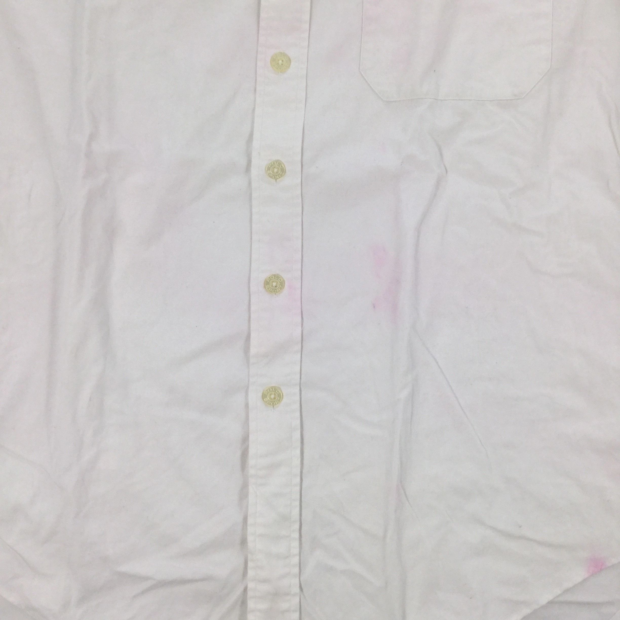 Polo Ralph Lauren × Vintage Vintage Polo Sport Trainer Shirt Size US M / EU 48-50 / 2 - 5 Thumbnail