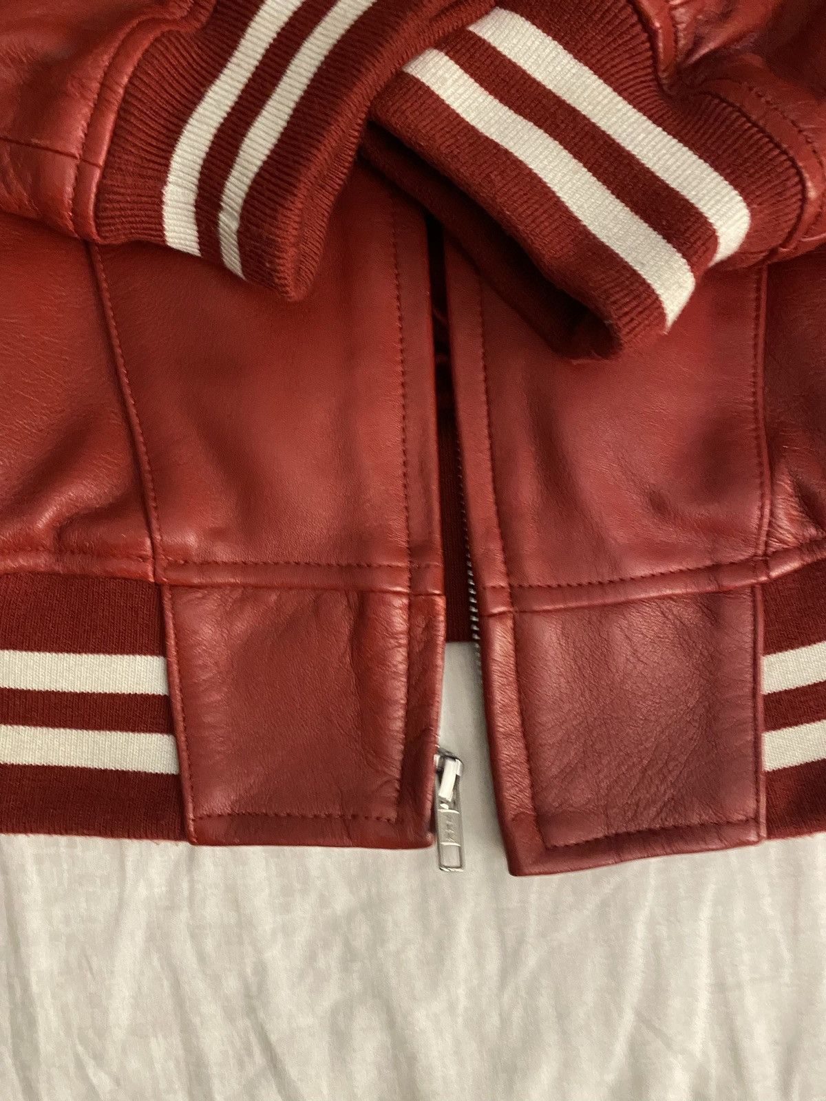 New York Yankees × Supreme Supreme Red Leather Yankee New York Yankees × Supreme Supreme Red Leather Yankee