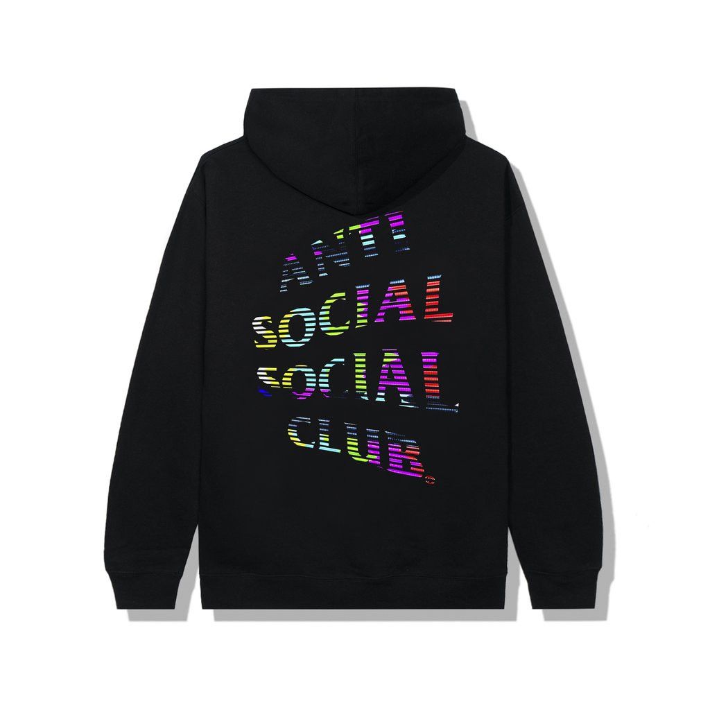 Anti Social Social Club DS ASSC Fuzzy Connection Black Hoodie Supreme BAPE FOG Size US XL / EU 56 / 4 - 1 Thumbnail