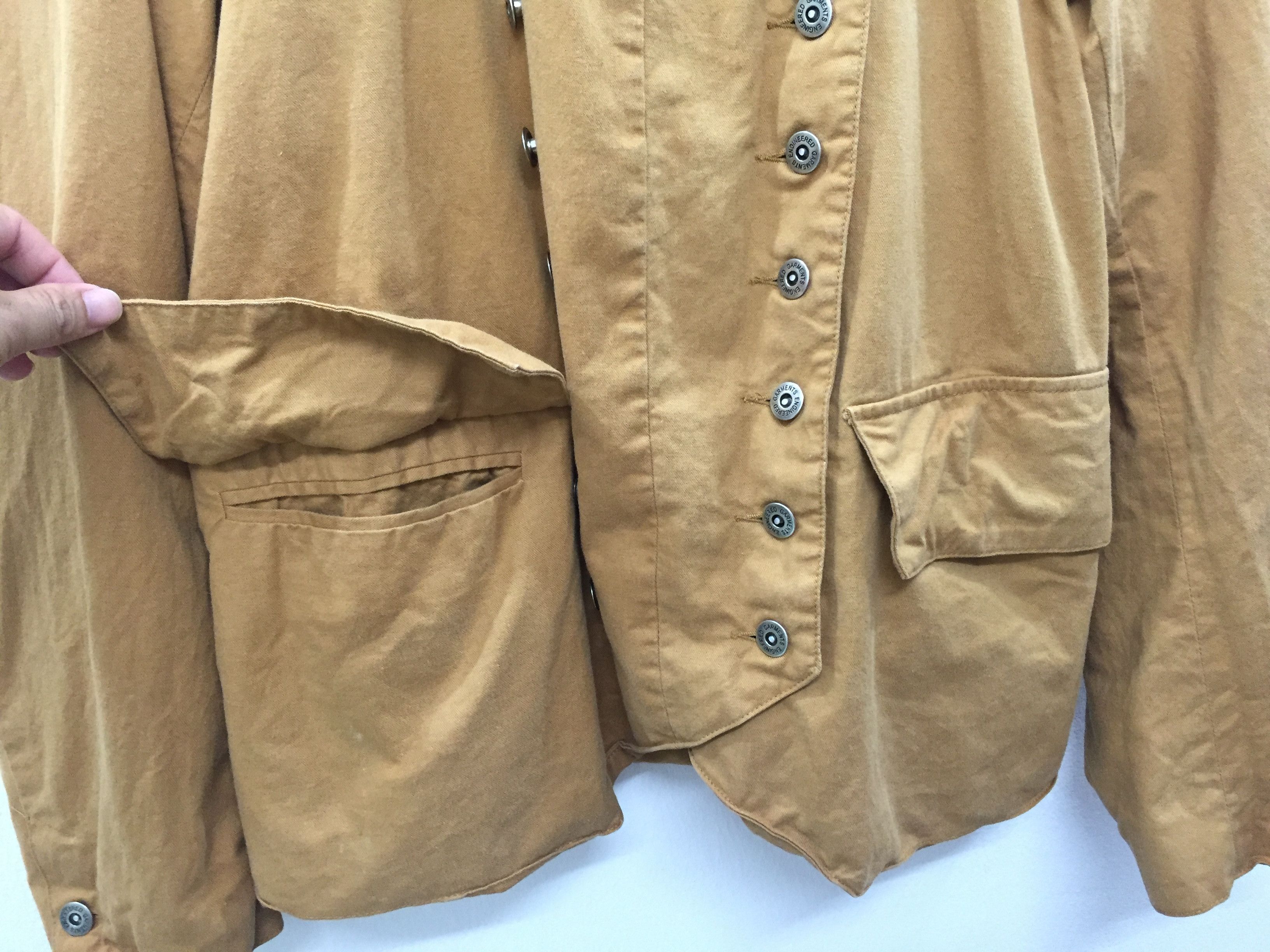 Engineered Garments Engineered Garments Napoleons Asymmetrical button jacket Size US S / EU 44-46 / 1 - 6 Thumbnail