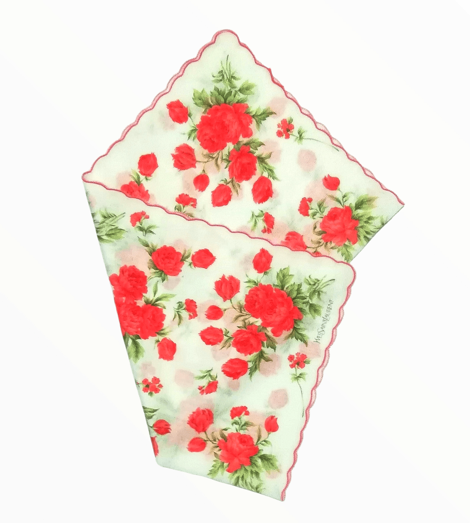 Yves Saint Laurent Yves Saint Laurent Floral Full Design Bandana Handkerchief Size ONE SIZE - 3 Thumbnail