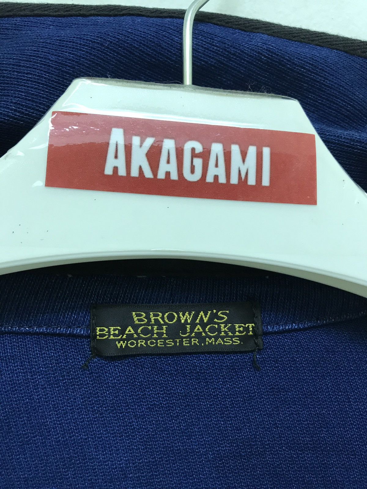 Brown's Beach Jacket 🐐Rare Indigo Blue Iconic Brown’s Beach Jacket Workwear Size US M / EU 48-50 / 2 - 8 Thumbnail