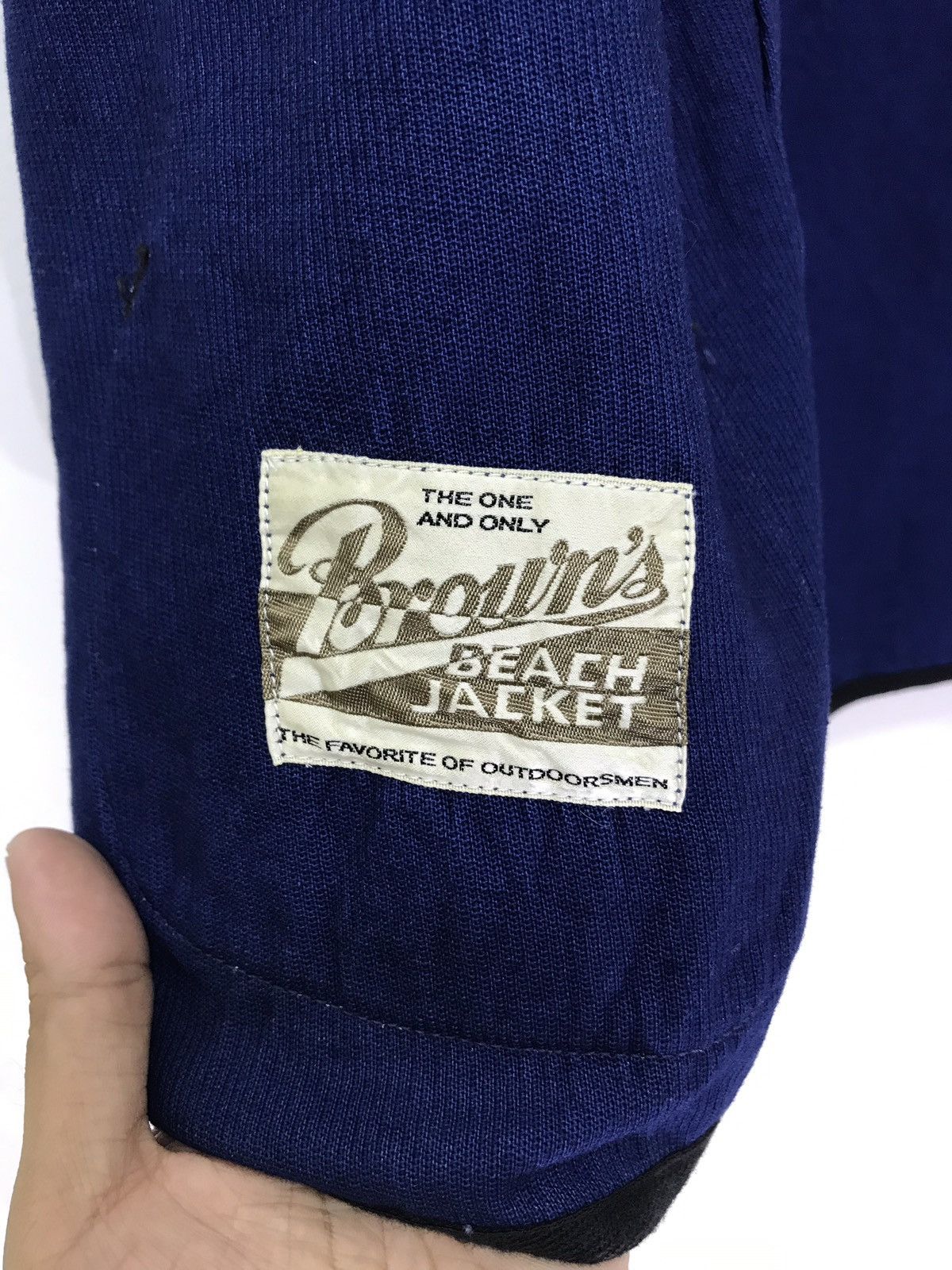 Brown's Beach Jacket 🐐Rare Indigo Blue Iconic Brown’s Beach Jacket Workwear Size US M / EU 48-50 / 2 - 7 Thumbnail