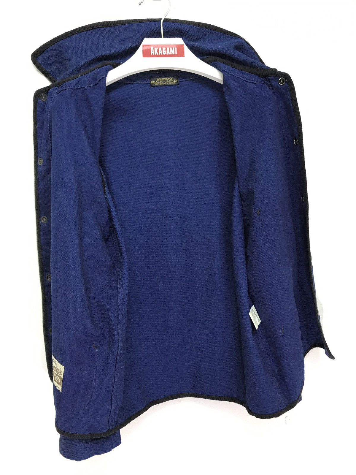 Brown's Beach Jacket 🐐Rare Indigo Blue Iconic Brown’s Beach Jacket Workwear Size US M / EU 48-50 / 2 - 6 Thumbnail