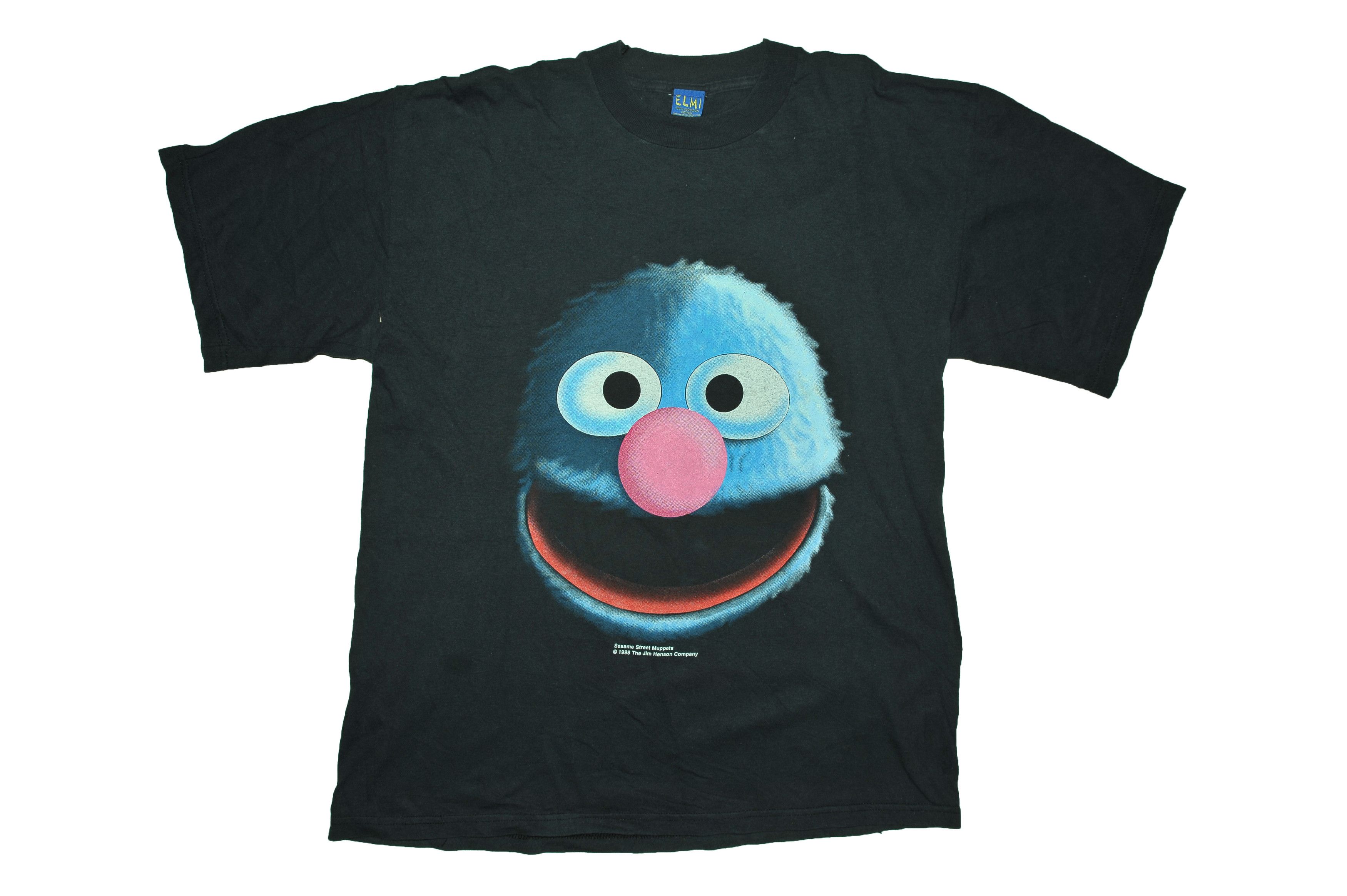 Vintage Vintage 90s Grover Sesame Street T-shirt Size US L / EU 52-54 / 3 - 1 Thumbnail