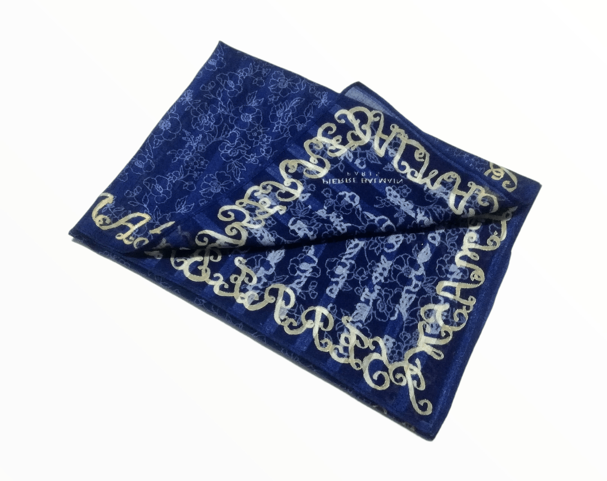 Pierre Balmain Piere Balmain Paris Full Printed Blue Colour Luxury Size ONE SIZE - 5 Thumbnail