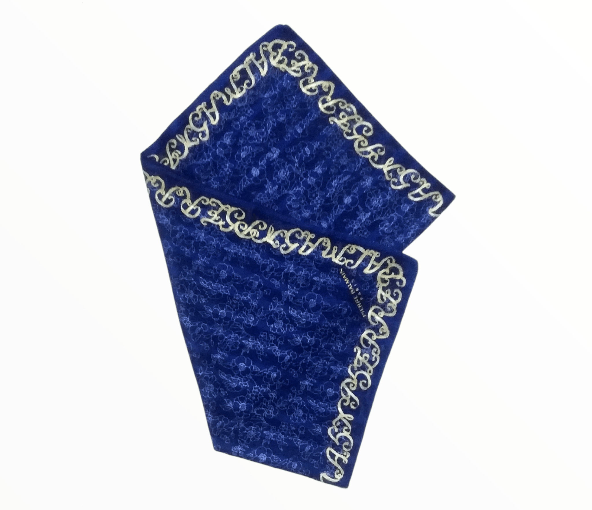 Pierre Balmain Piere Balmain Paris Full Printed Blue Colour Luxury Size ONE SIZE - 6 Thumbnail