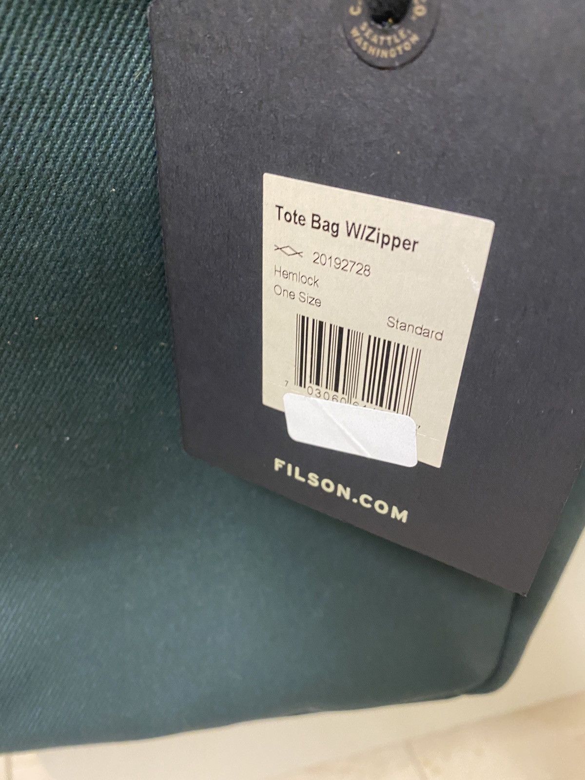 Filson RUGGED TWILL ORIGINAL BRIEFCASE hemlock Grailed