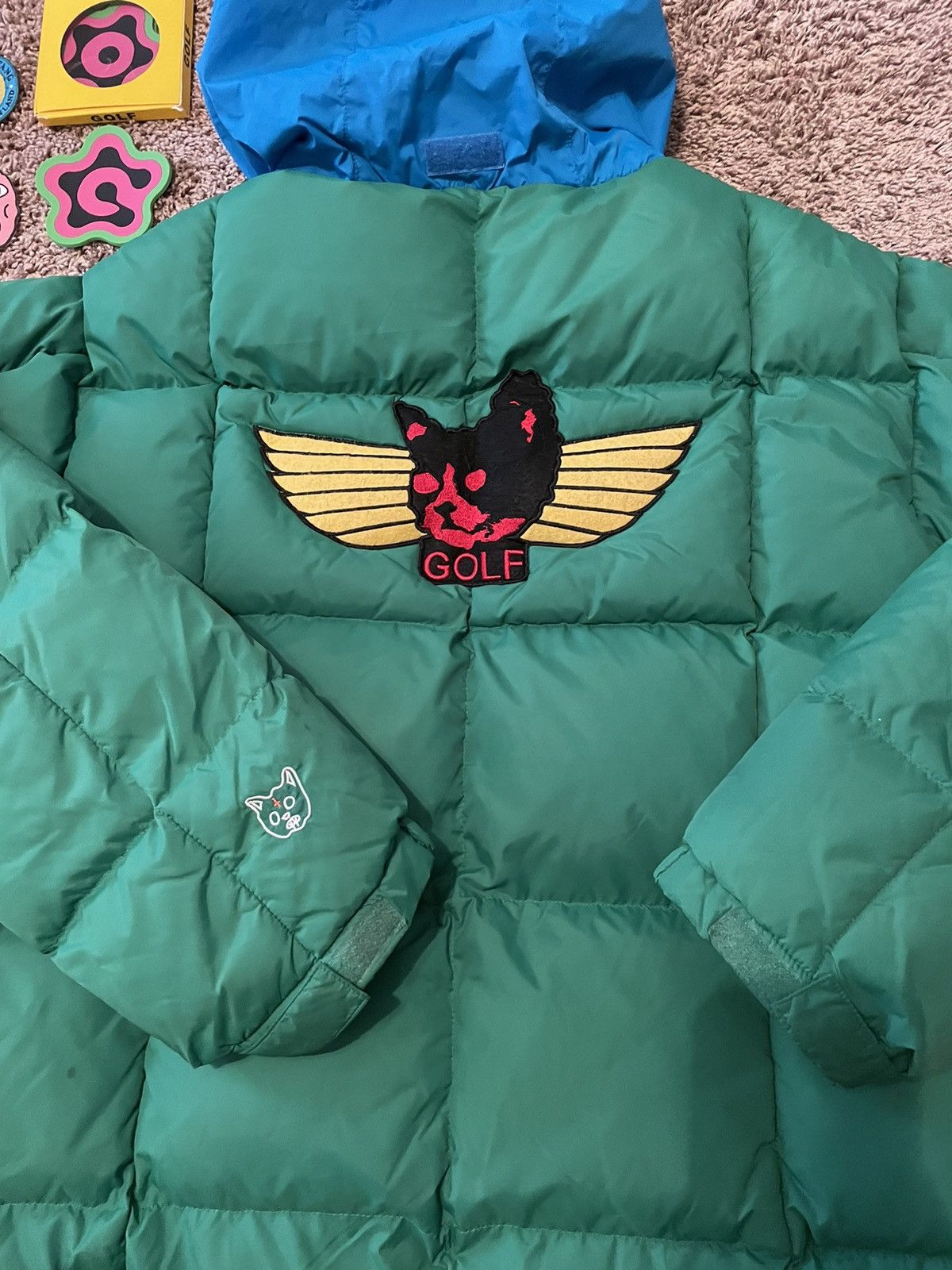 Golf Wang kill cat puffy jacket odd future beanie cherry bomb ...