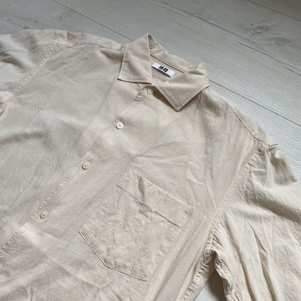 uniqlo u camp collar shirt