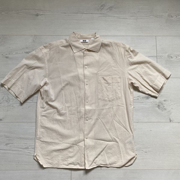 uniqlo u camp collar shirt