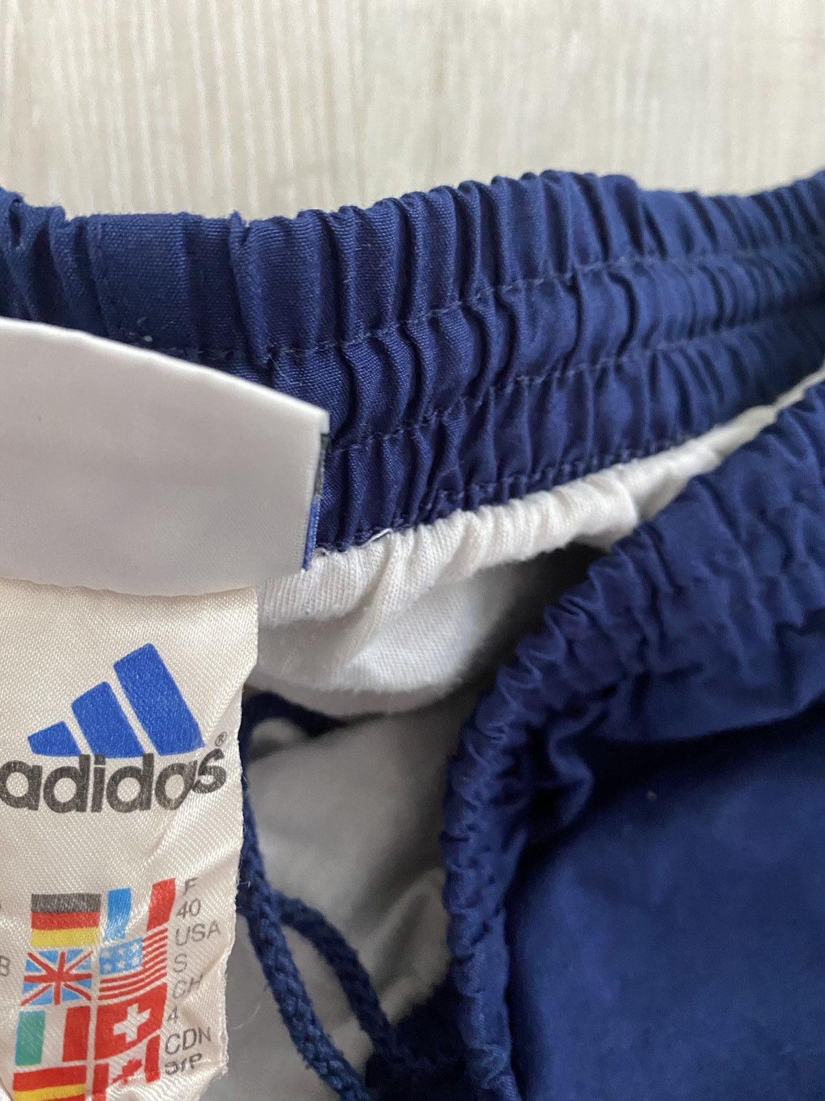 Adidas × Vintage Adidas vintage navy shorts 90s Size US 30 / EU 46 - 4 Thumbnail