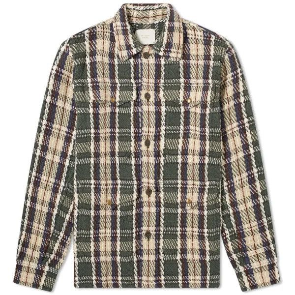 Aime Leon Dore Plaid Overshirt Rosin Combo Size US L / EU 52-54 / 3 - 6 Thumbnail