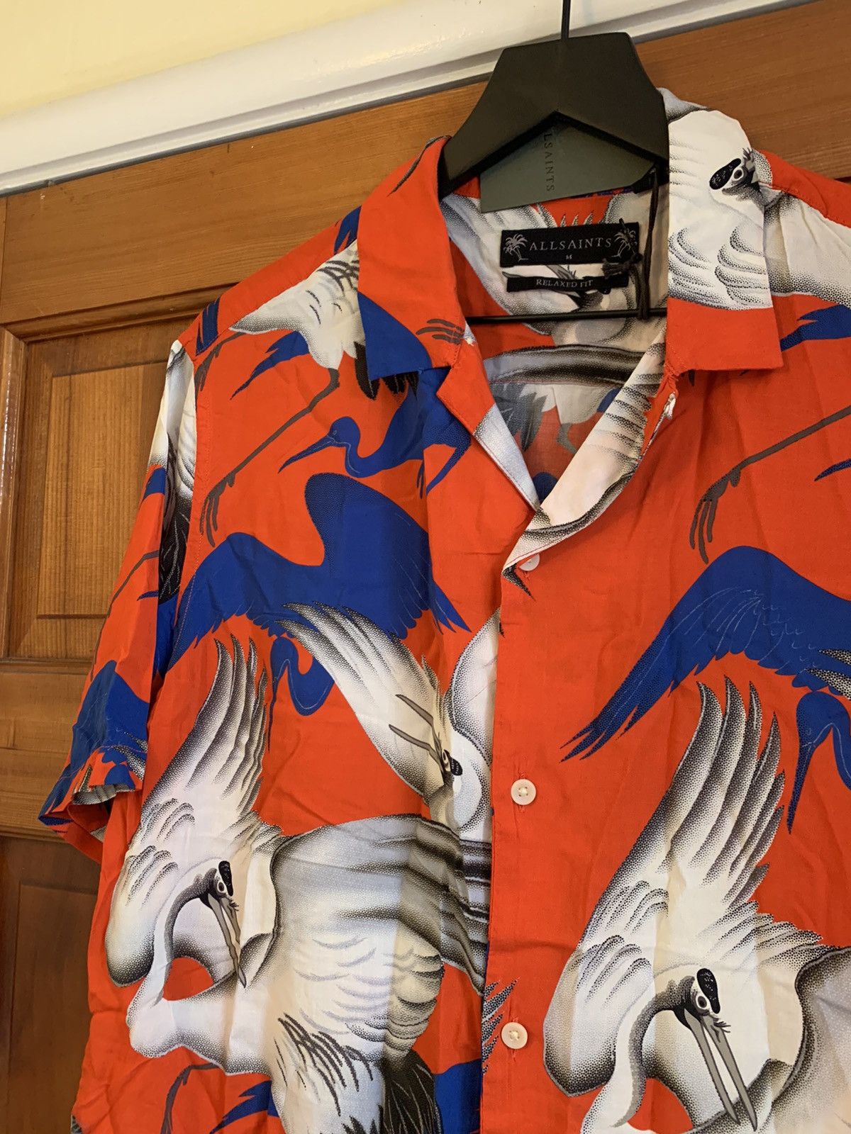 Allsaints × Designer *RARE* New AllSaints Stork Button Shirt - Medium Size US M / EU 48-50 / 2 - 3 Thumbnail