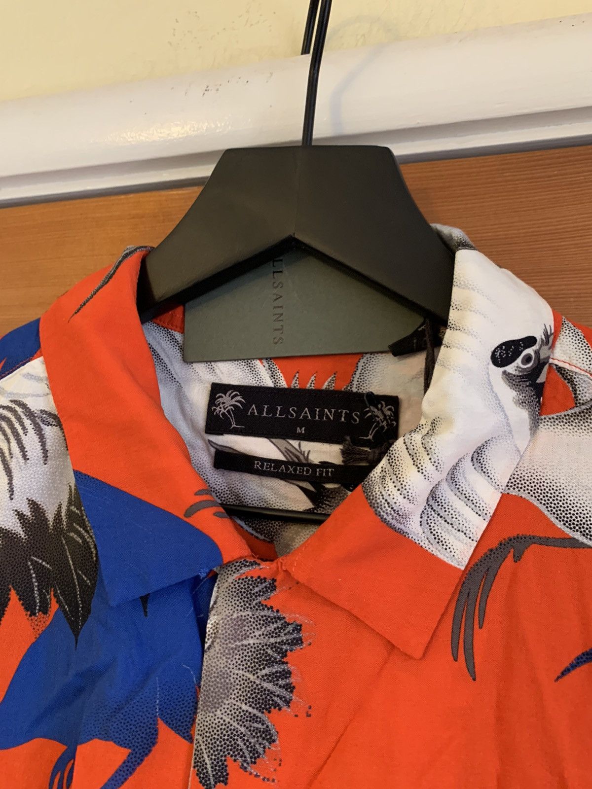 Allsaints × Designer *RARE* New AllSaints Stork Button Shirt - Medium Size US M / EU 48-50 / 2 - 5 Thumbnail