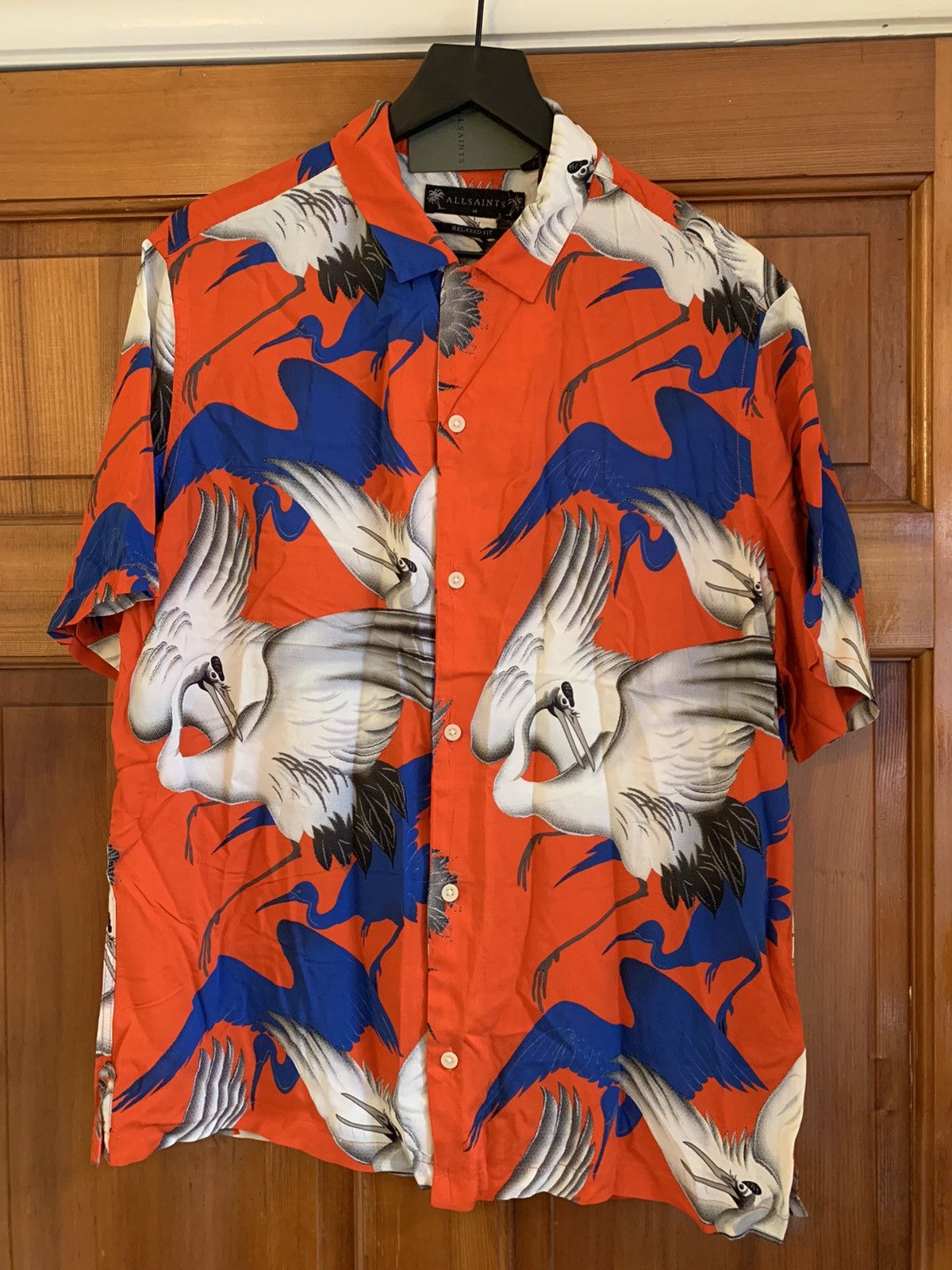 Allsaints × Designer *RARE* New AllSaints Stork Button Shirt - Medium Size US M / EU 48-50 / 2 - 2 Thumbnail