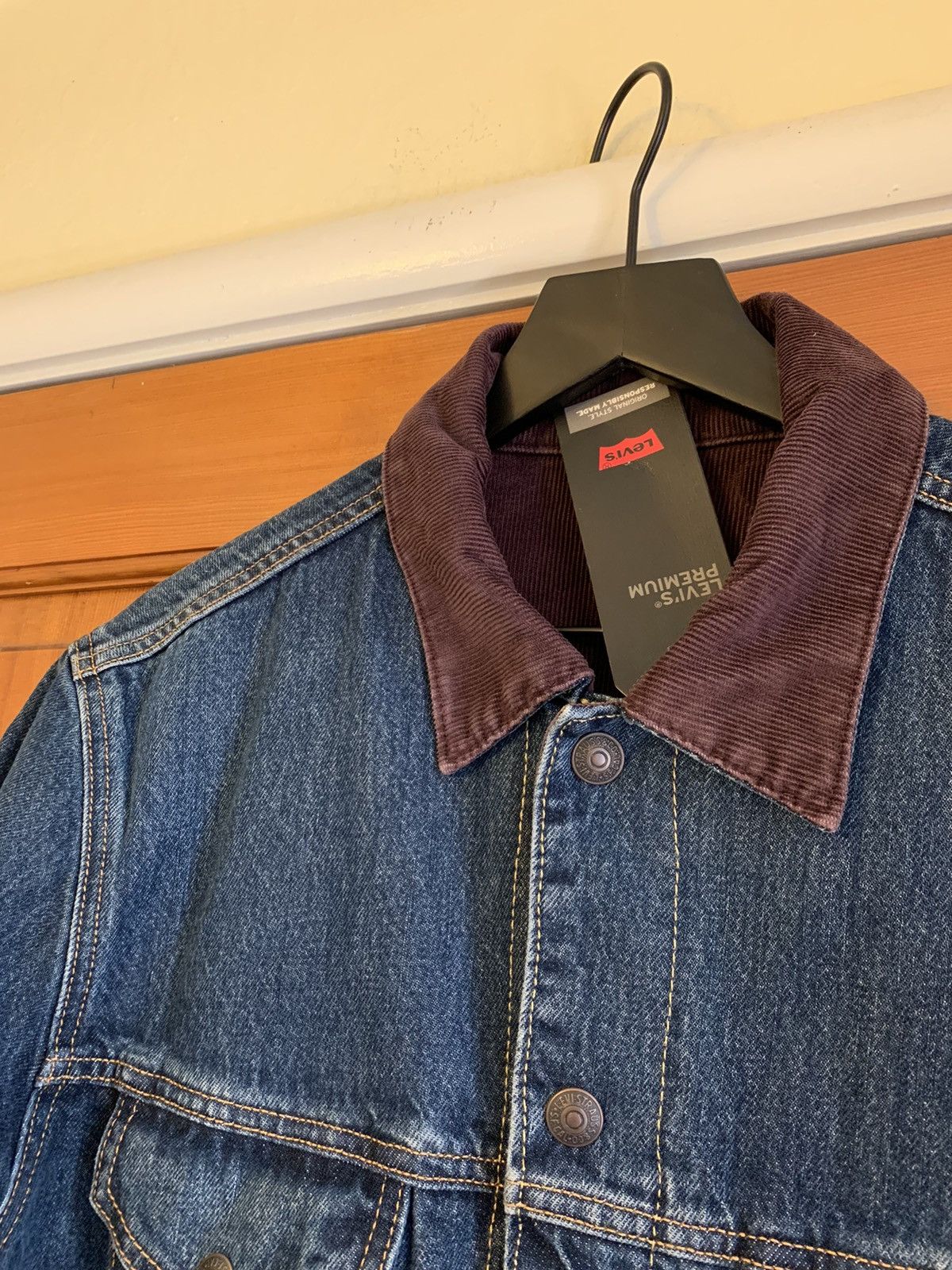 Levi's × Levi's Vintage Clothing *RARE* New Levi’s Premium Reversible Corduroy Jacket - S-M Size US S / EU 44-46 / 1 - 3 Thumbnail