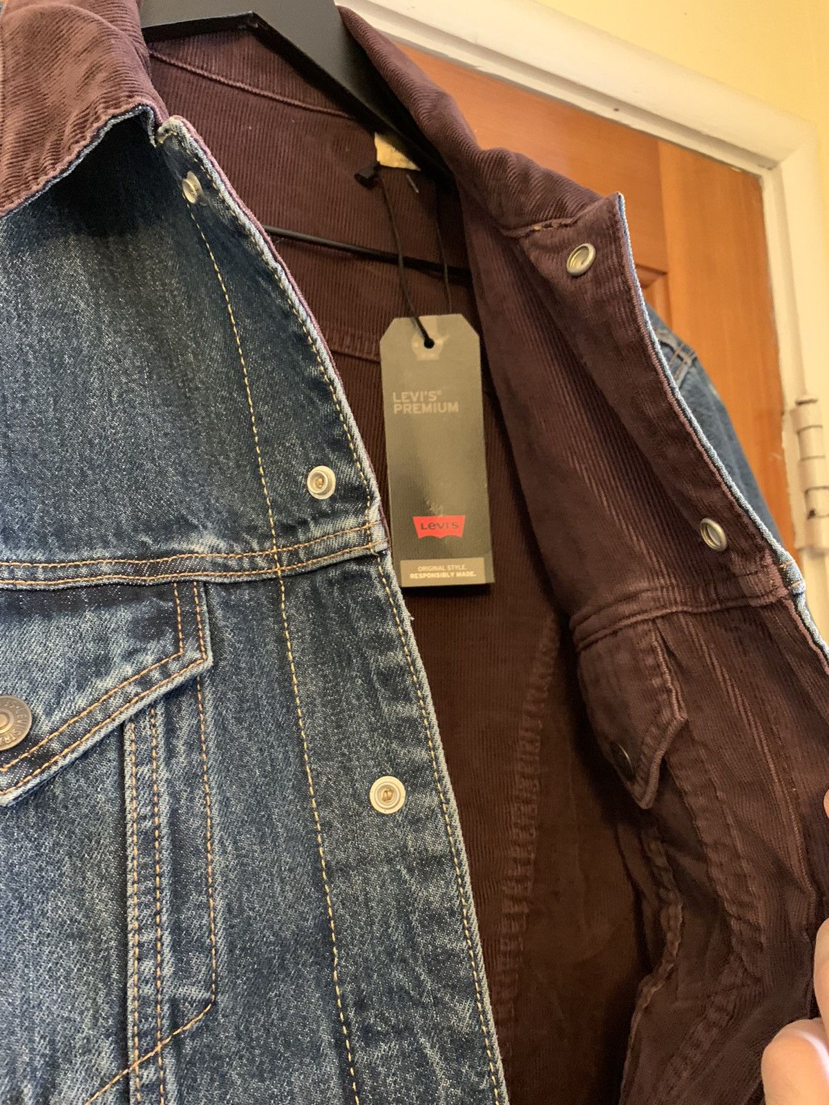 Levi's × Levi's Vintage Clothing *RARE* New Levi’s Premium Reversible Corduroy Jacket - S-M Size US S / EU 44-46 / 1 - 6 Thumbnail