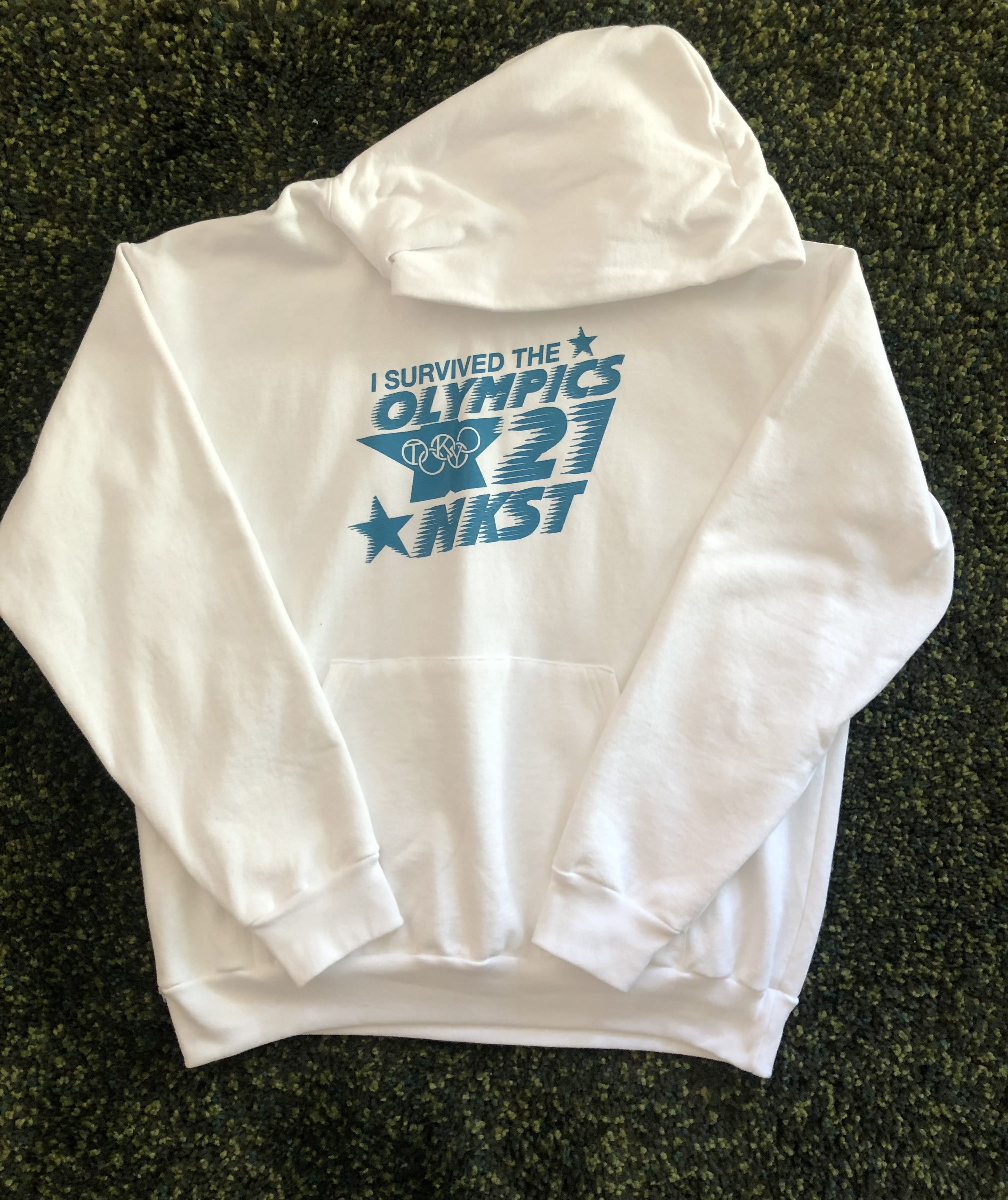 Fugazi North Korea Skate Team "I Survived the Olympics" Hoodie Size US XL / EU 56 / 4 - 1 Thumbnail