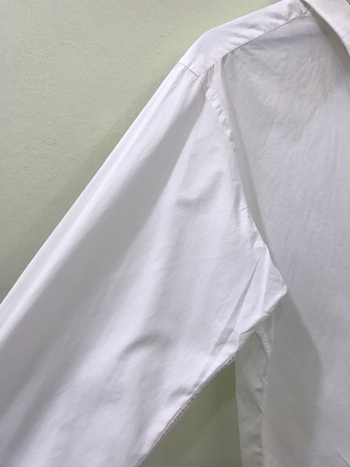 Givenchy Givenchy Monsier White Shirt Button Up Size US L / EU 52-54 / 3 - 3 Thumbnail