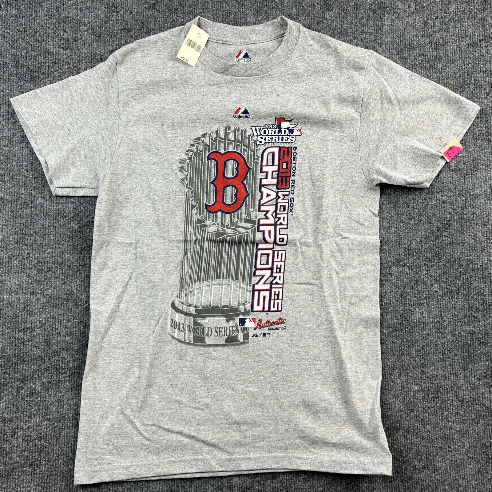 2013-15 BOSTON RED SOX NAPOLI #12 MAJESTIC TEE XL