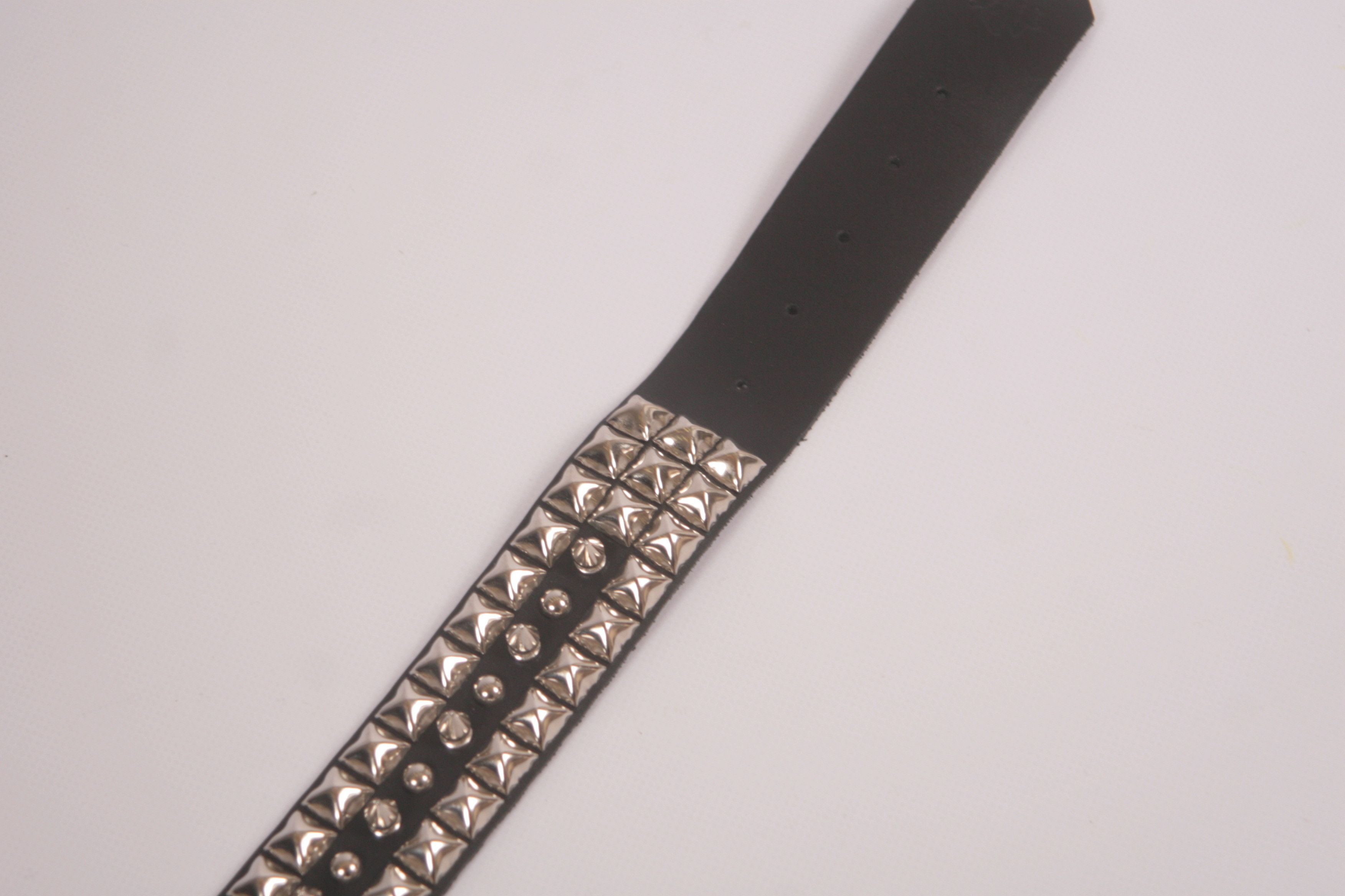 Vintage APE Leather Spike Punk Goth Style Belt Size ONE SIZE - 5 Thumbnail