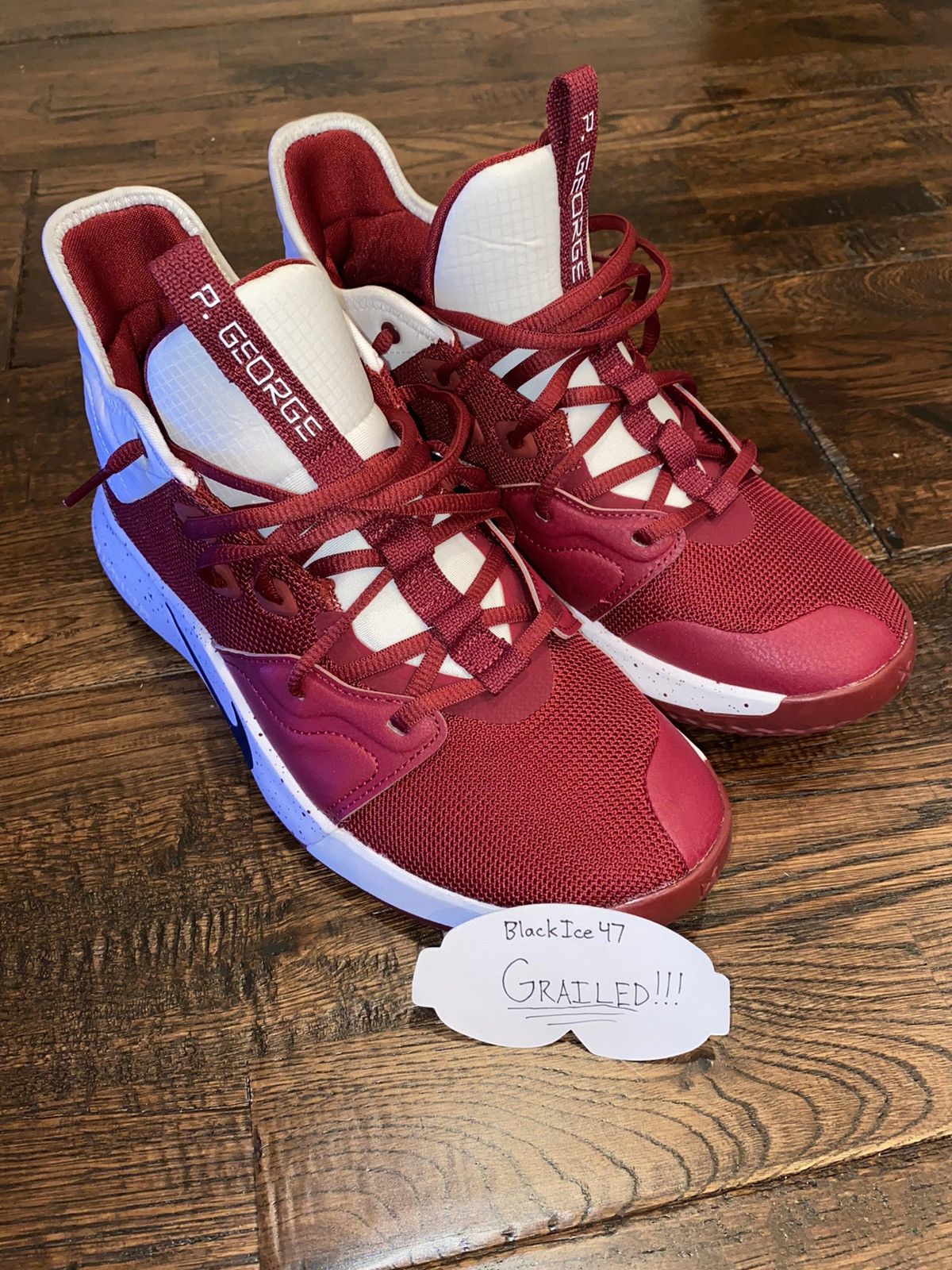 Nike PG TB 'Team Red'