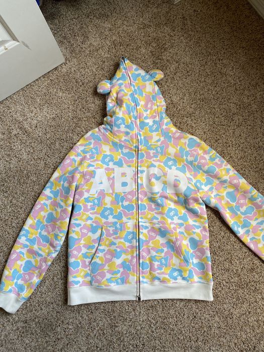 Cotton candy hotsell bape hoodie