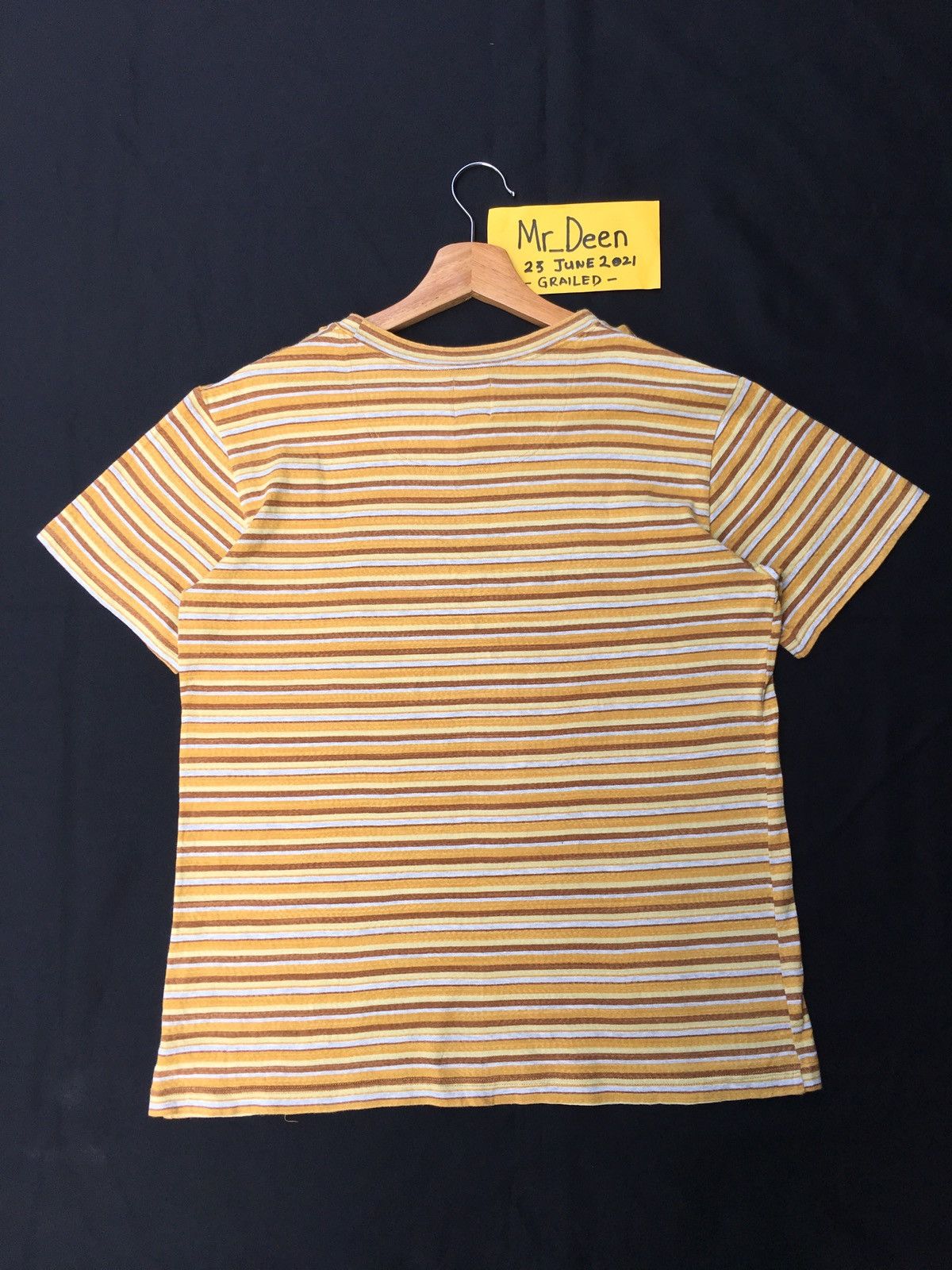 Hai Sporting Gear Vintage Hai Sporting Gear Issey Miyake Stripes Tee Size US S / EU 44-46 / 1 - 13 Thumbnail