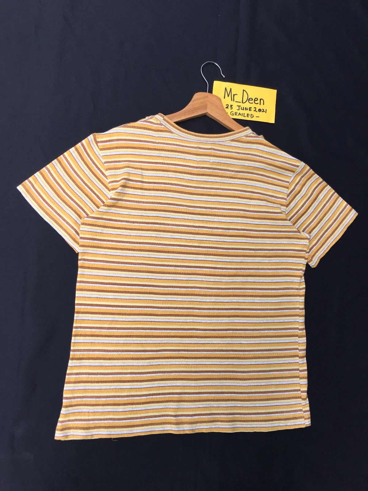 Hai Sporting Gear Vintage Hai Sporting Gear Issey Miyake Stripes Tee Size US S / EU 44-46 / 1 - 14 Thumbnail