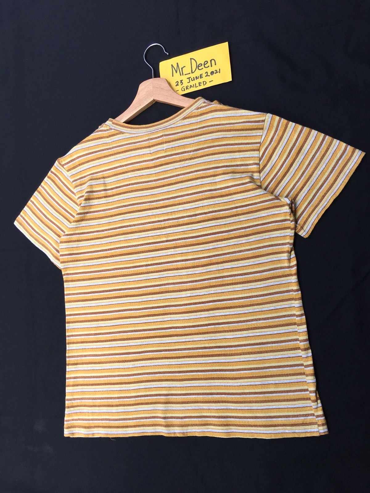 Hai Sporting Gear Vintage Hai Sporting Gear Issey Miyake Stripes Tee Size US S / EU 44-46 / 1 - 15 Thumbnail