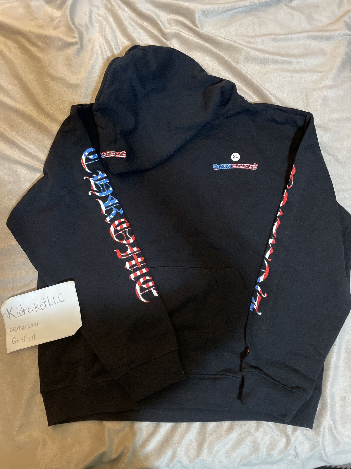 Chrome Hearts Chrome Hearts x Matty Boy American Flag Hoodie Black 