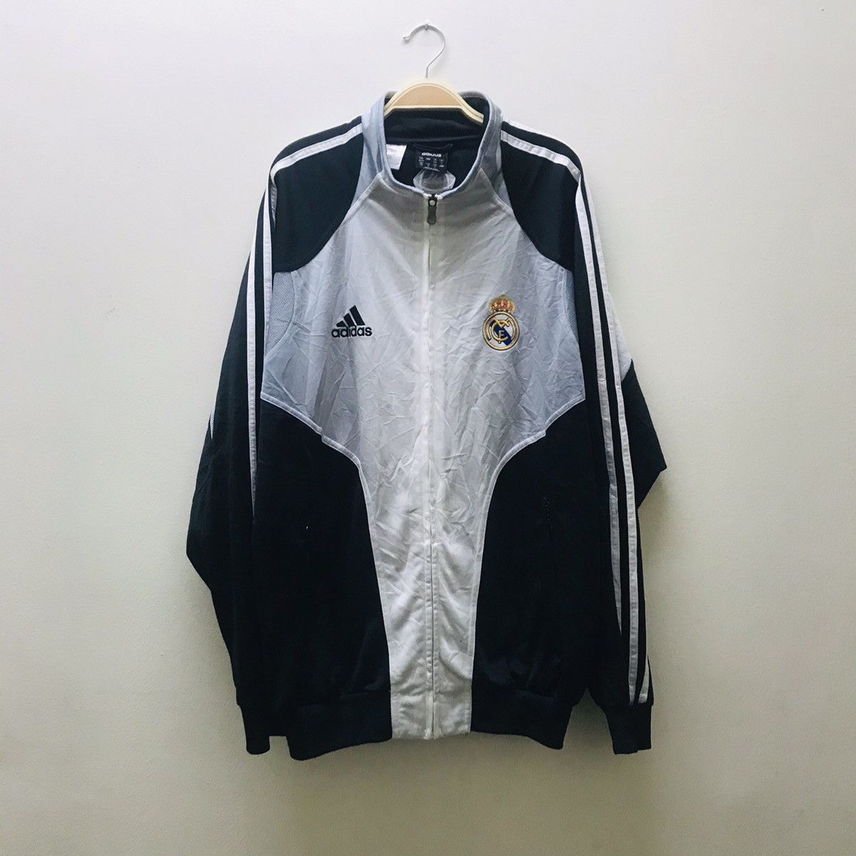 Adidas Vintage Real Madrid Sweater 04/05 Zidane Era Size US L / EU 52-54 / 3 - 1 Thumbnail