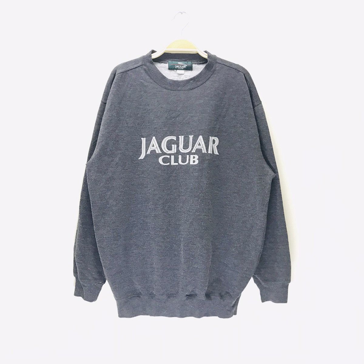 Vintage Vintage JAGUAR CLUB sweatshirt Size US L / EU 52-54 / 3 - 1 Thumbnail