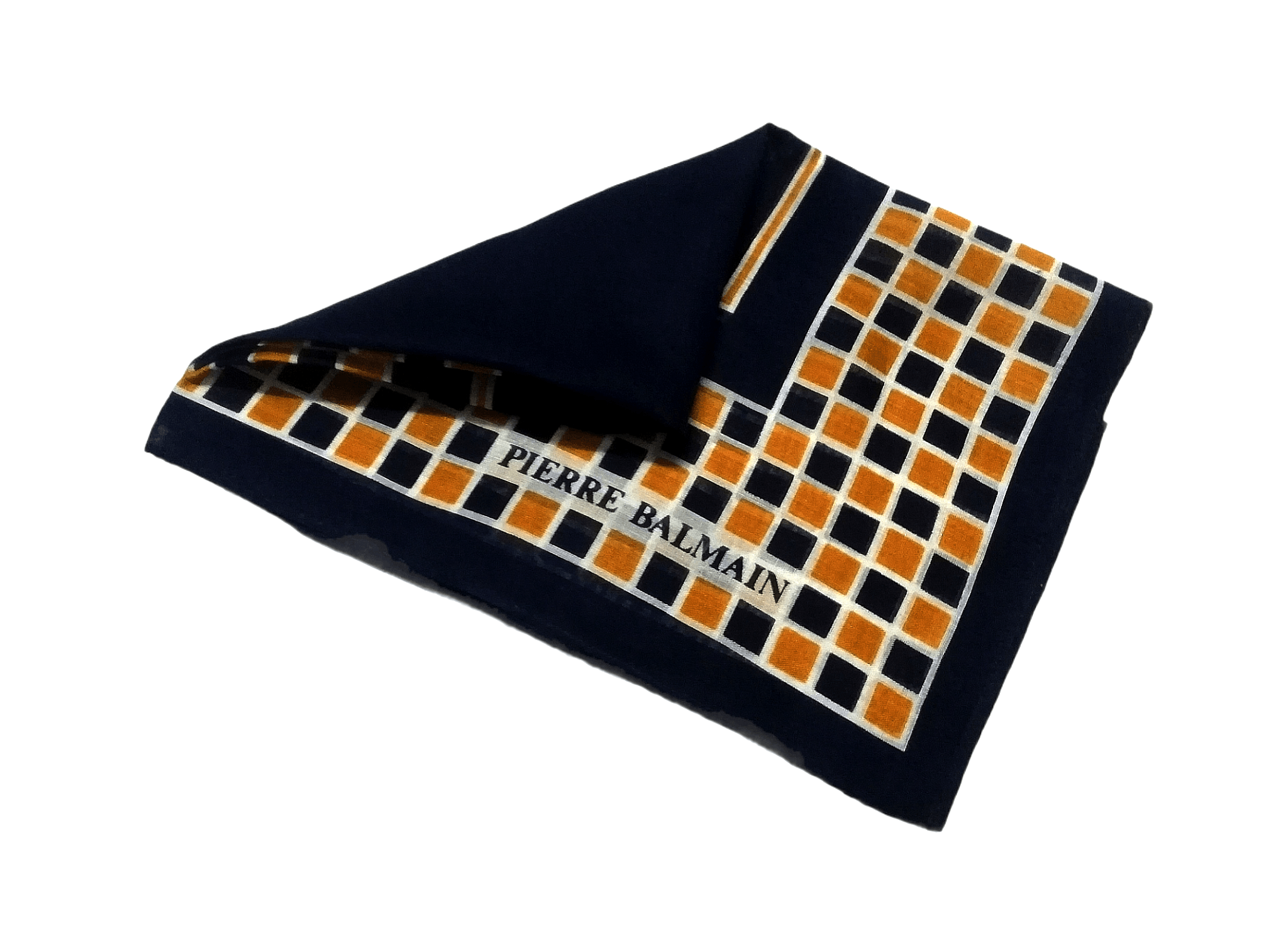 Pierre Balmain Pierre Balmain Paris Bandana Handkerchief Blue Luxury Style Size ONE SIZE - 6 Thumbnail