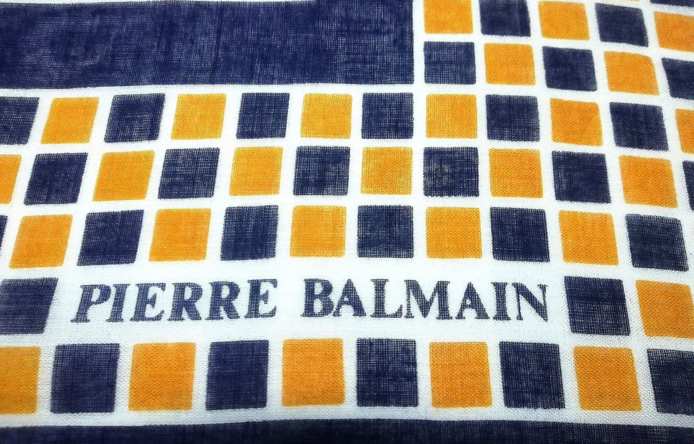 Pierre Balmain Pierre Balmain Paris Bandana Handkerchief Blue Luxury Style Size ONE SIZE - 4 Thumbnail