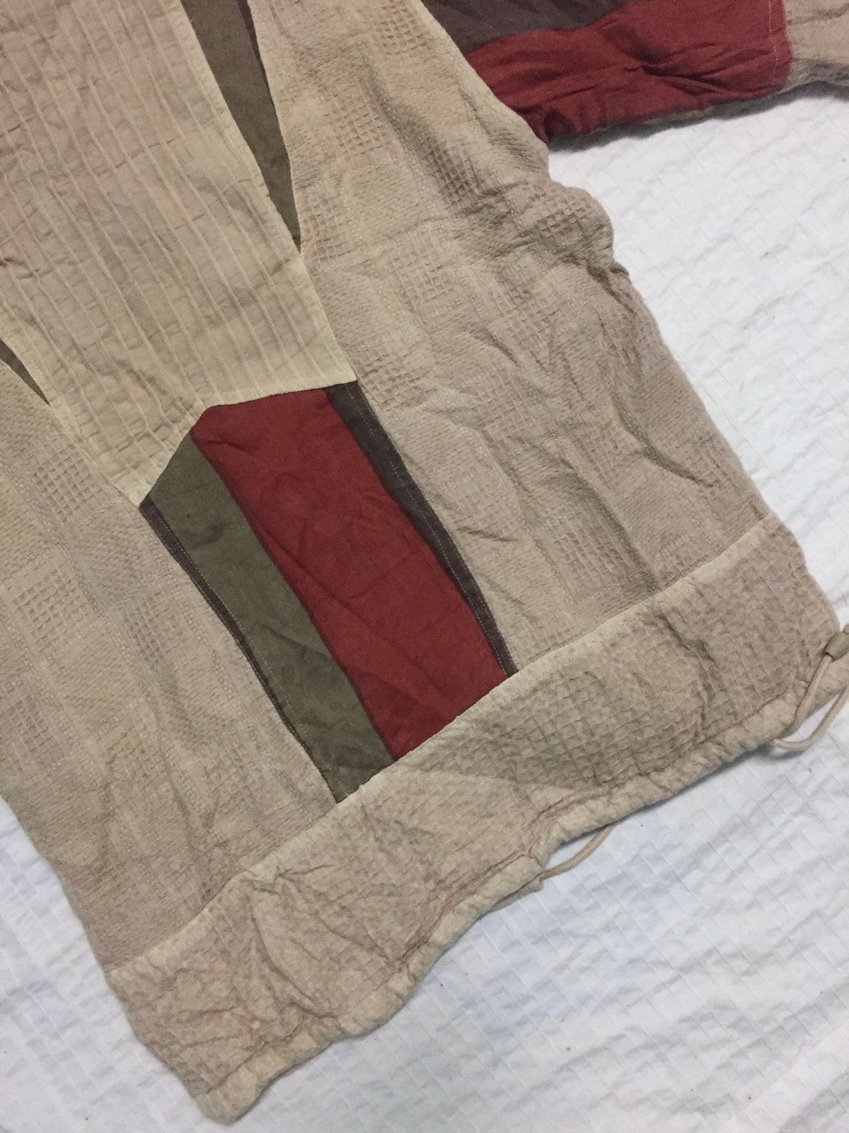 Japanese Brand Patchy Jacket Detachable Hoodie Like Greg Lauren Design Size US M / EU 48-50 / 2 - 11 Thumbnail