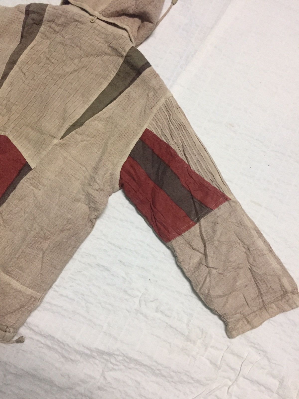 Japanese Brand Patchy Jacket Detachable Hoodie Like Greg Lauren Design Size US M / EU 48-50 / 2 - 13 Thumbnail