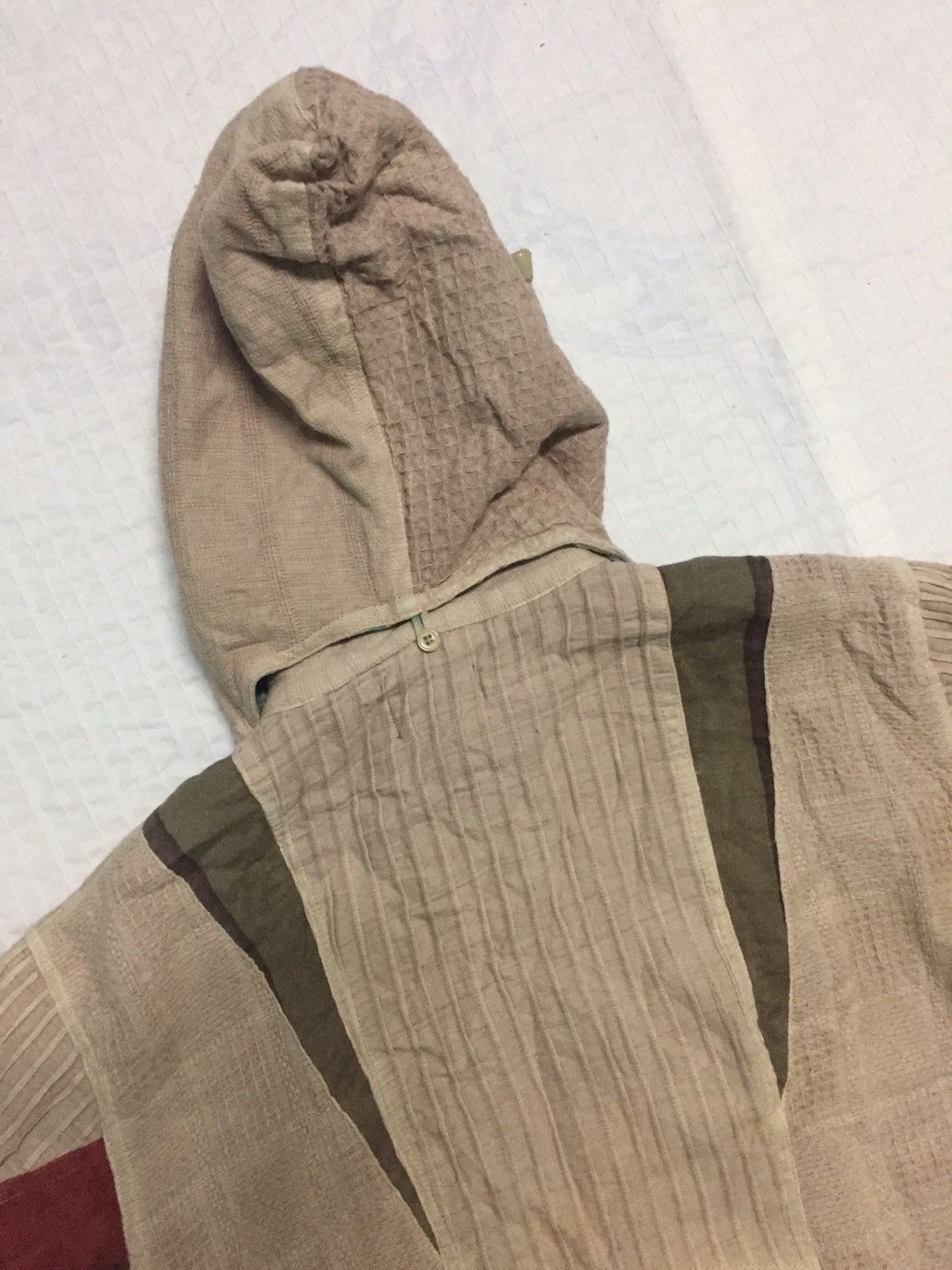 Japanese Brand Patchy Jacket Detachable Hoodie Like Greg Lauren Design Size US M / EU 48-50 / 2 - 12 Thumbnail