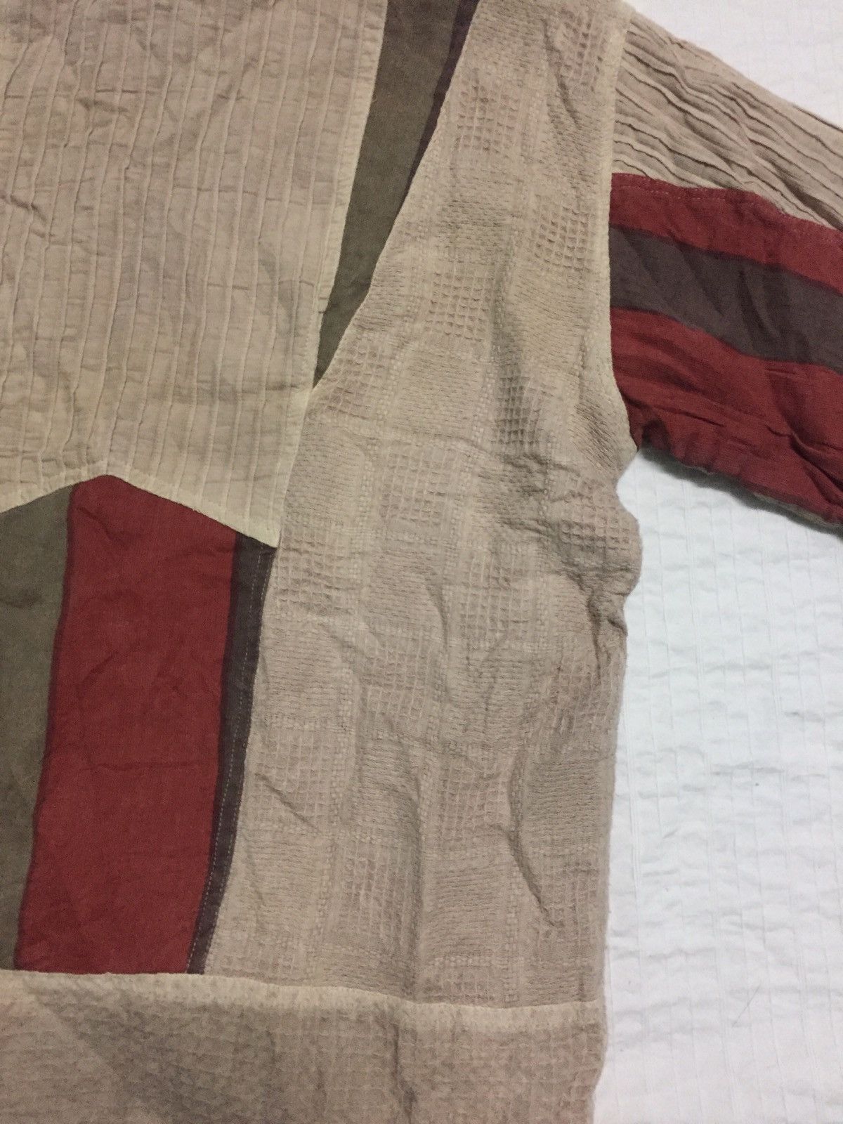 Japanese Brand Patchy Jacket Detachable Hoodie Like Greg Lauren Design Size US M / EU 48-50 / 2 - 15 Thumbnail