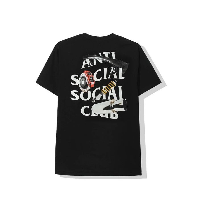 Anti Social Social Club DS ASSC White Logo Auto parts Riceroni