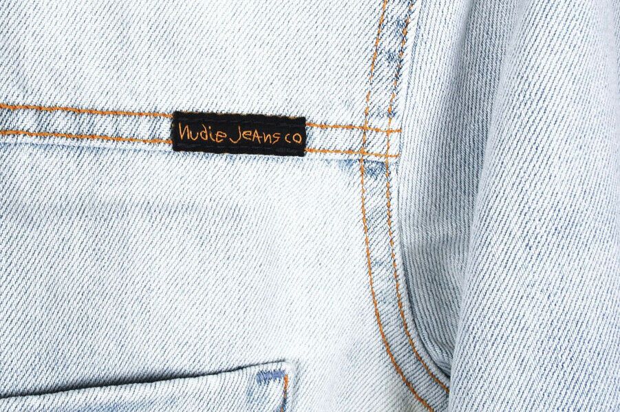 Nudie Jeans Genuine Nudie Jeans Ronny Crispy Ocean Denim Jacket size M ...