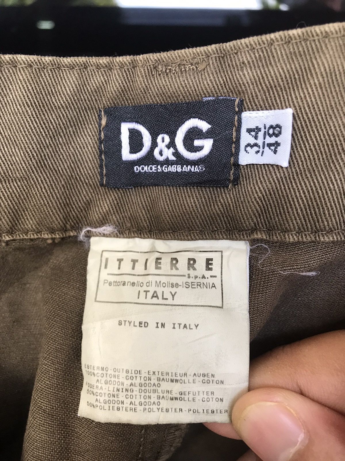 Dolce & Gabbana Dolce & Gabbana Multi pocket Cargo pants Size 34x35 Size US 34 / EU 50 - 11 Thumbnail