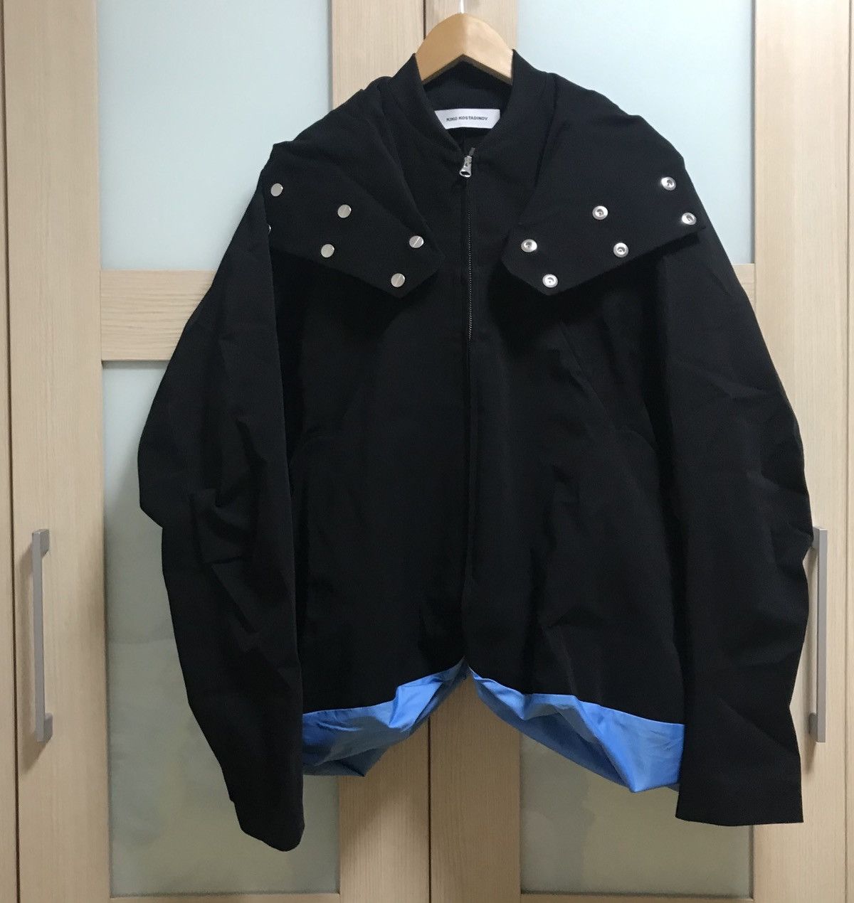 ジャケット・アウター KIKO KOSTADINOV KOLMAN BOMBER JACKET Kiko Kostadinov Black Kolman Bomber Jacket Kiko Kostadinov