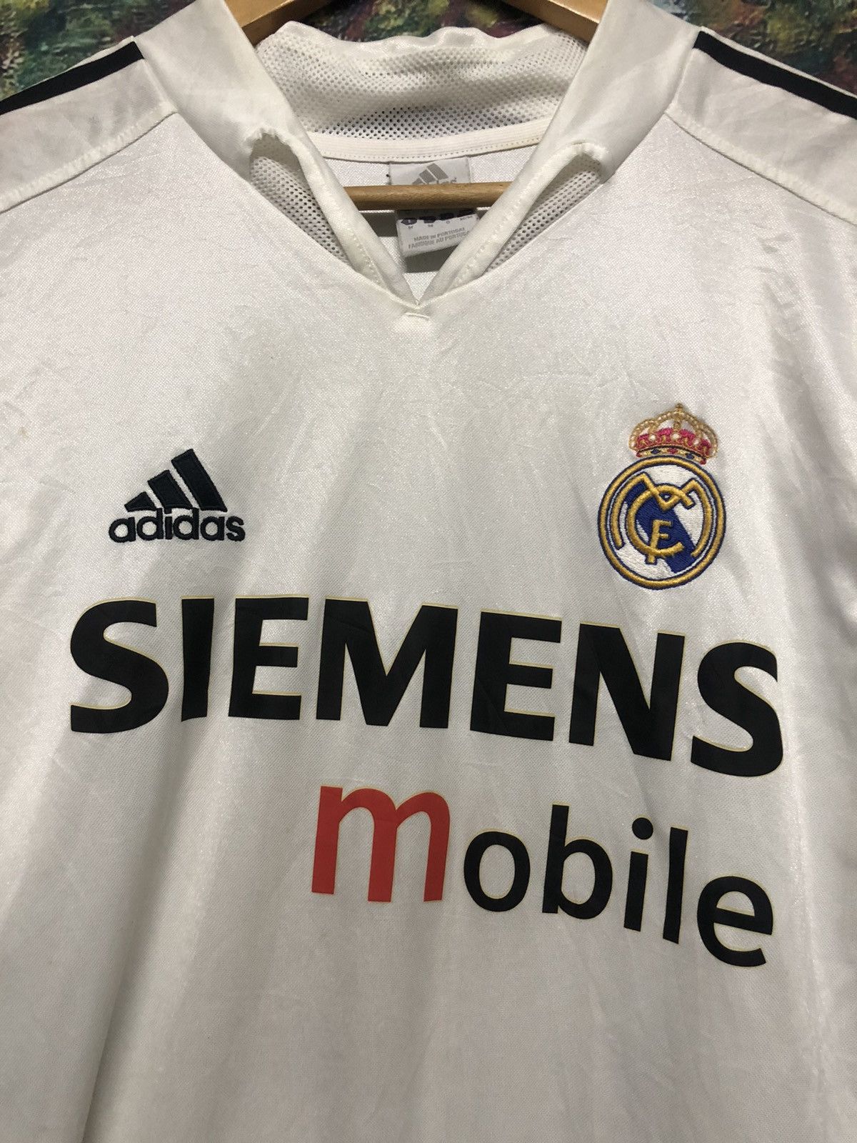 Other Vtg real madrid jersey (figo) Size US M / EU 48-50 / 2 - 4 Thumbnail