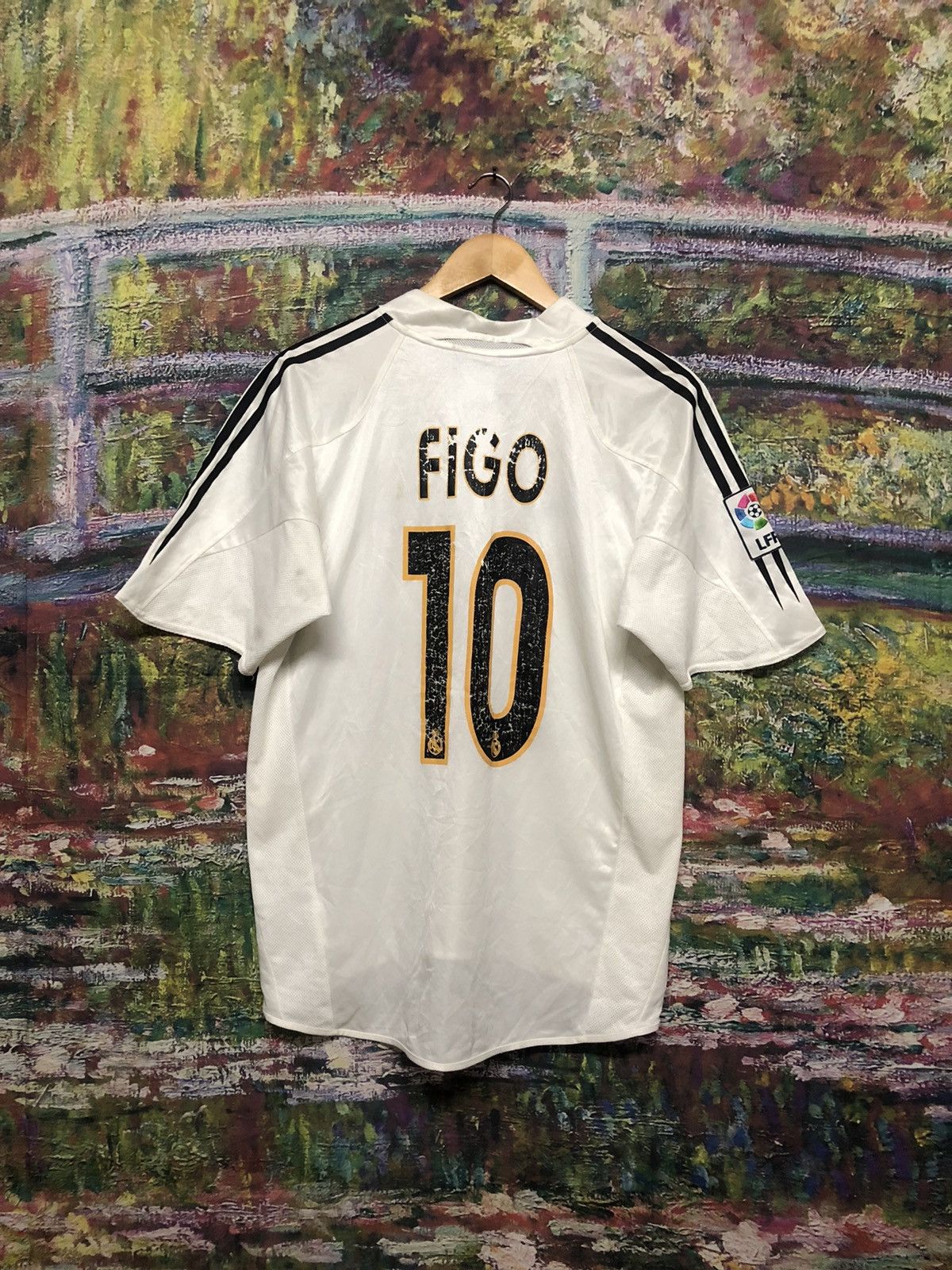 Other Vtg real madrid jersey (figo) Size US M / EU 48-50 / 2 - 2 Thumbnail